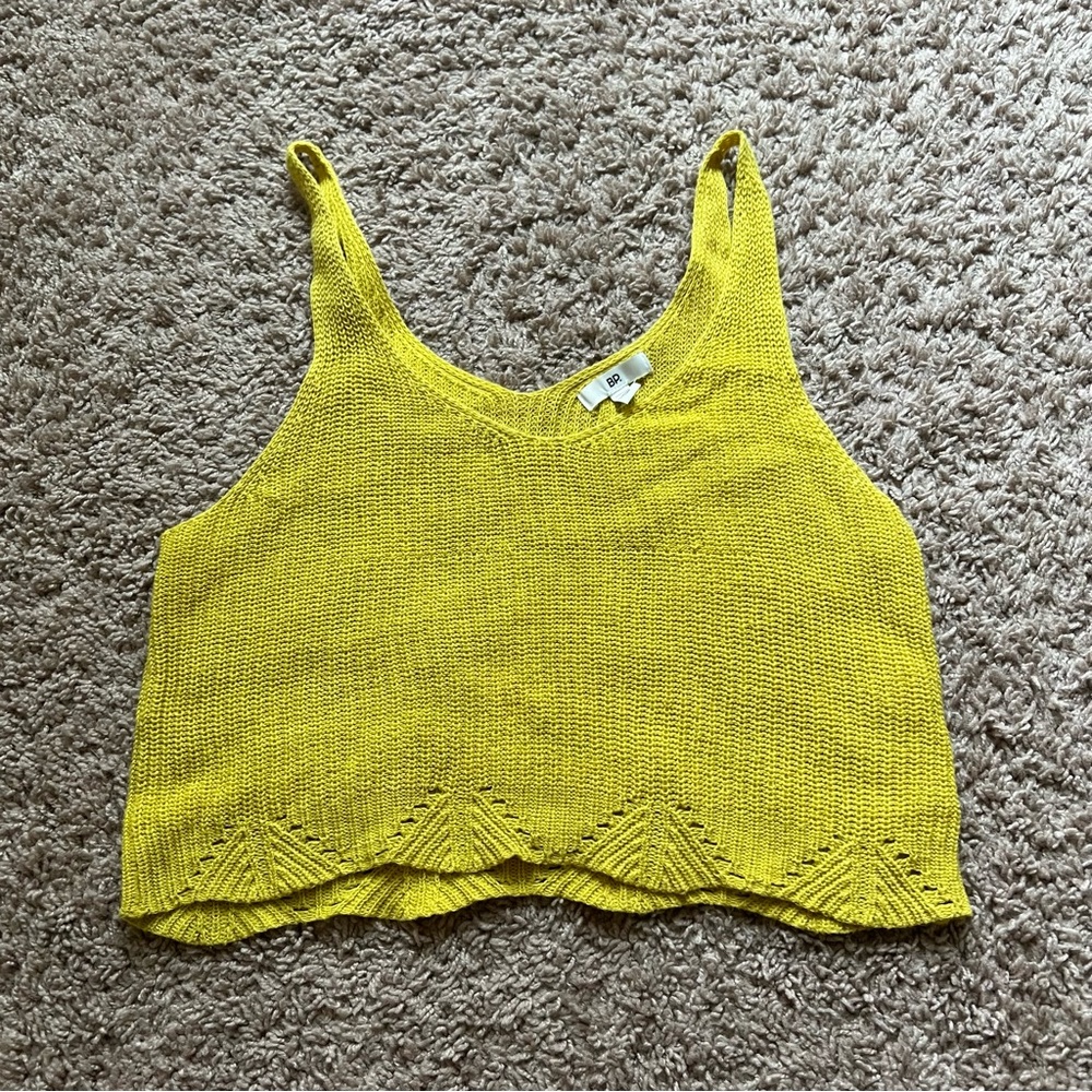 Crochet crop top